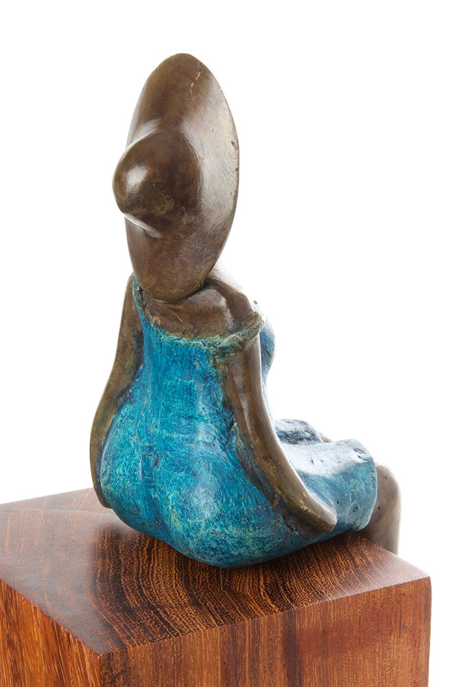 Seaside Star Burkina Bronze Sculpture in Two Sizes