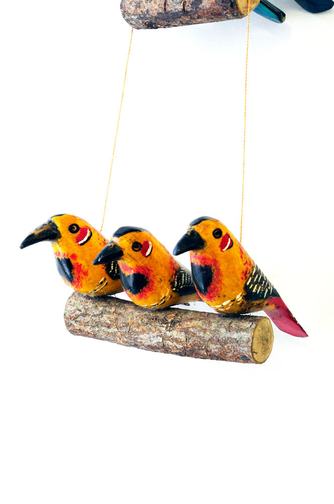 Kenyan Jacaranda Bird Mobiles