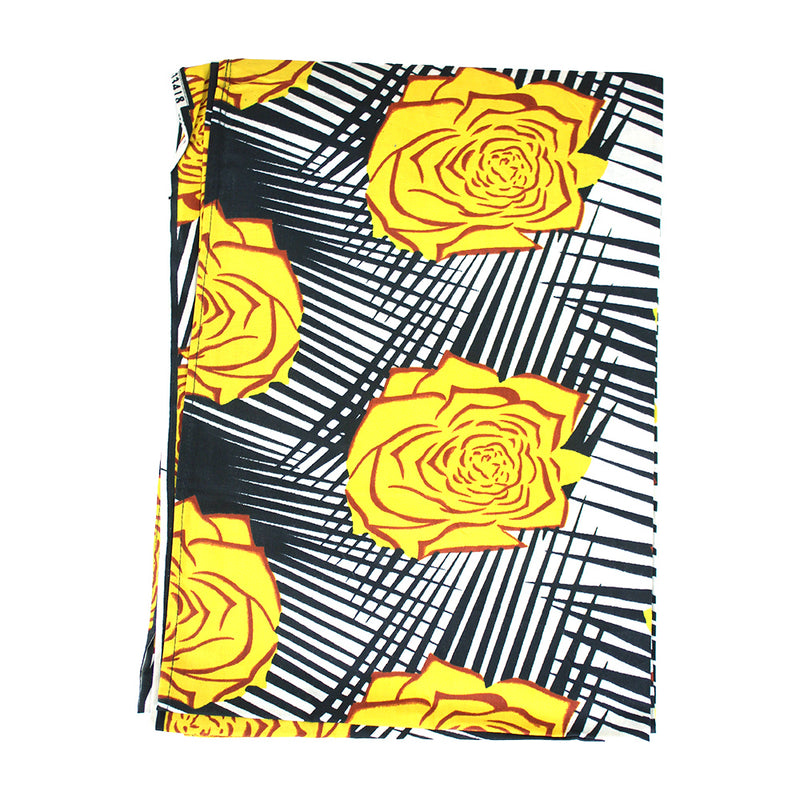 Yellow Rose Head Wrap