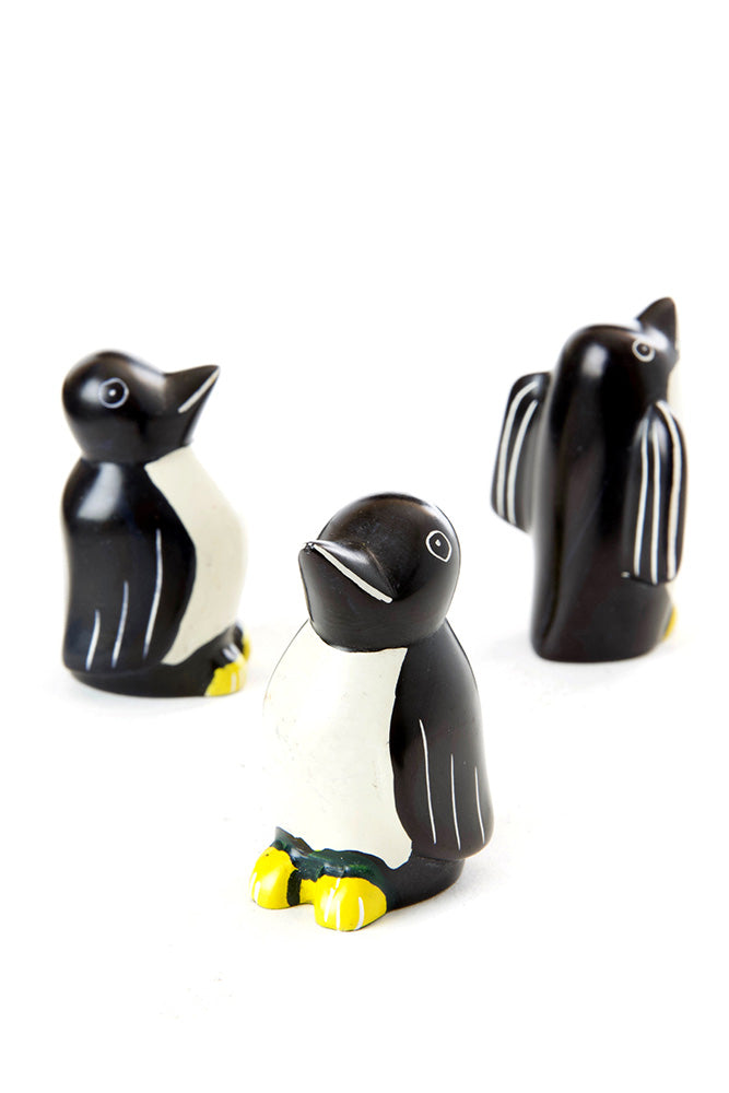 Set of Four Posh Penguin Keepsakes