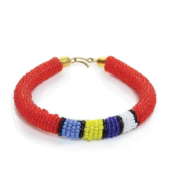 Beaded Clip Bracelet