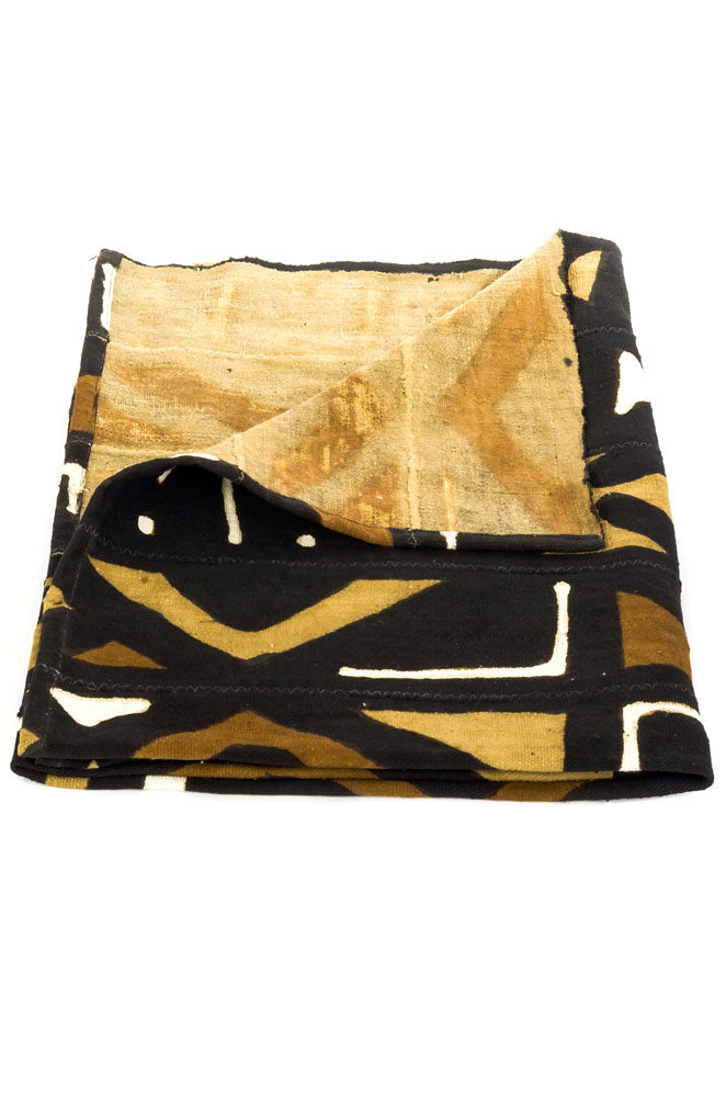 Bogolan Throw Blanket from Mali