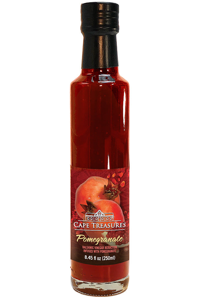 Cape Treasures Fruit Infused Balsamic Vinegar Reduction - Pomegranate