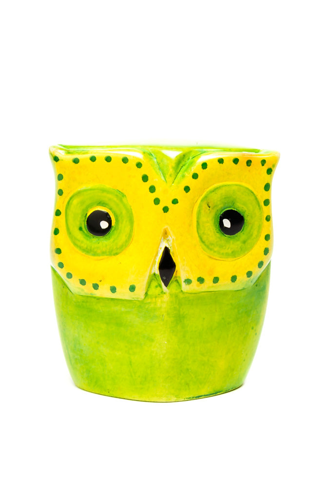 Fluorescent Wiseacre Soapstone Owls