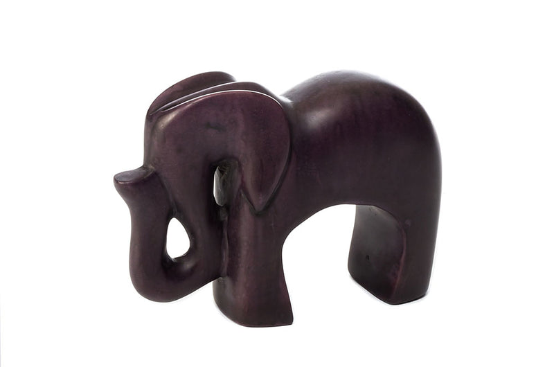 Kilimanjaro Soapstone Elephant Sculptures