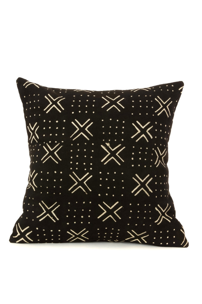 Malian Princess Mudcloth Pillow with Optional Insert