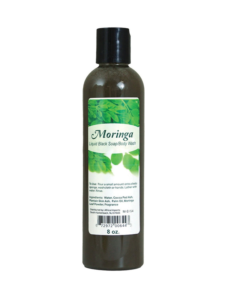 Moringa Liquid Black Soap