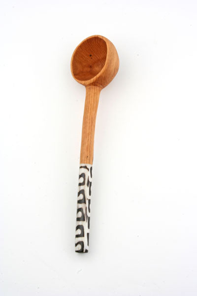 Coffee Scoop with Batik Bone Handle