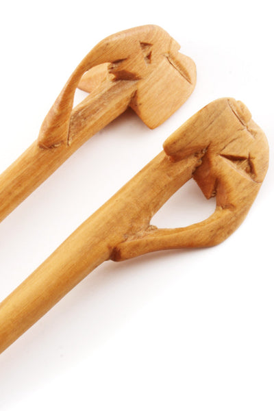 Wooden Elephant Chopstick Set