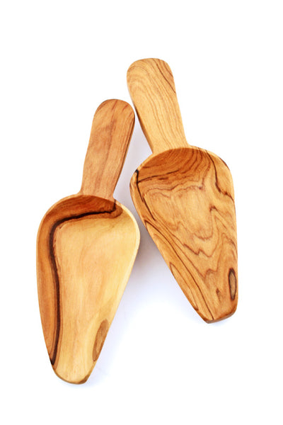 Wild Olive Wood Bin Scoop