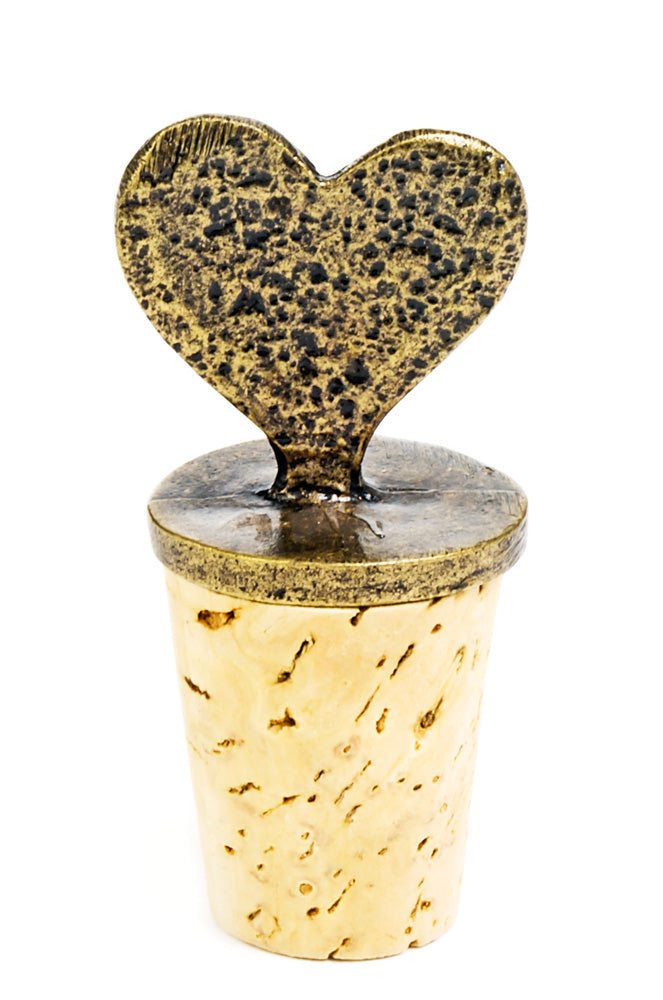 South African Lovely Heart Wine Bottle Stopper