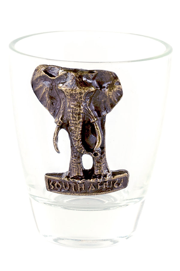 Brass Elephant Shot Glass