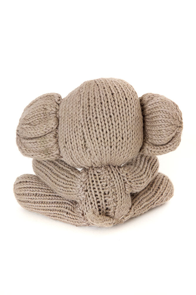 Kenana Knitters Little Rascal Elephant with Pink Ears