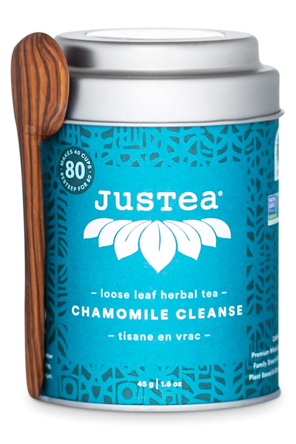 JusTea Chamomile Cleanse Loose Leaf African Tea