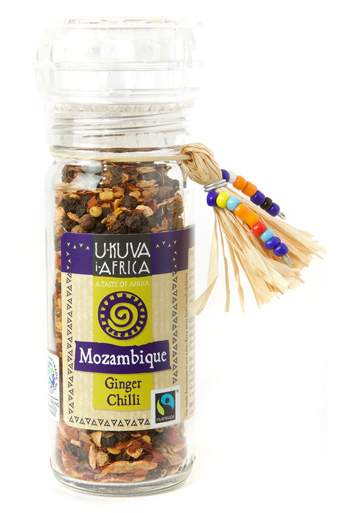 Ukuva iAfrica Mozambique Ginger & Chilli Pepper Grinder