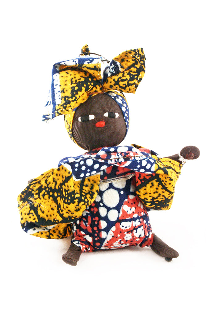 Burkina Baby Doll Holiday Ornament