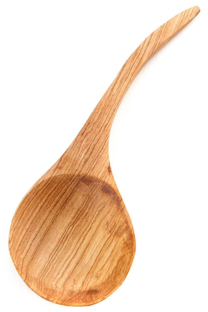 Wild Olive Wood Gourd Spoon