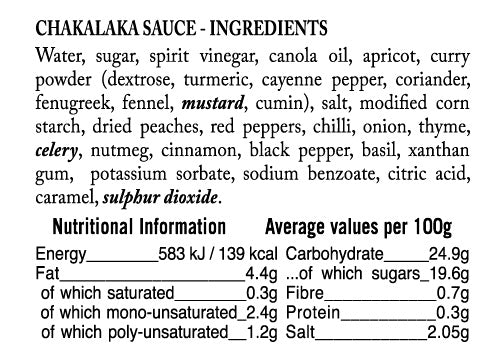 Ukuva iAfrica Baobab Chakalaka Sauce