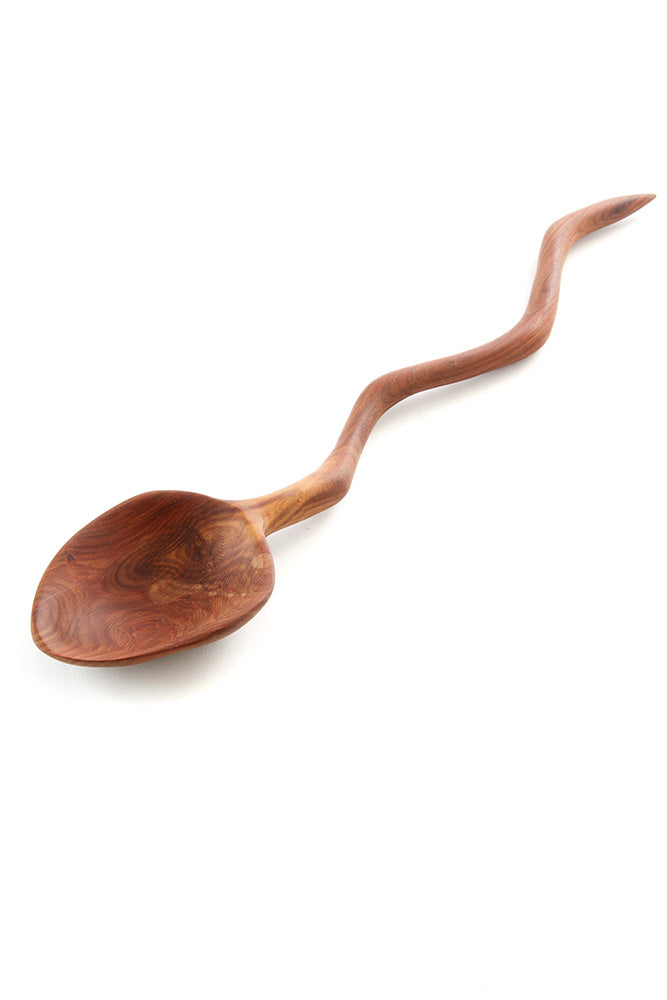 Zambezi Teak Winding River Serving Spoon