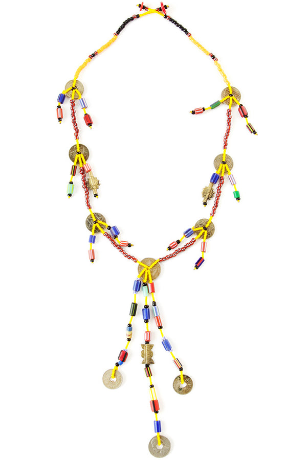 Ghanaian Highlife Trade Bead Necklace