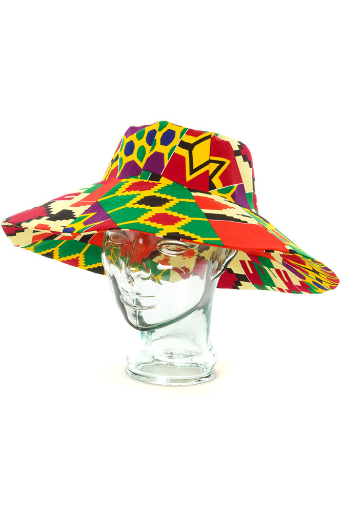 Ghanaian Ankara Cotton Sun Hats