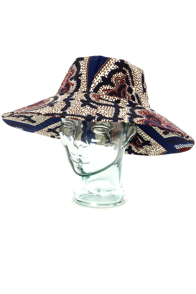 Ghanaian Ankara Cotton Sun Hats