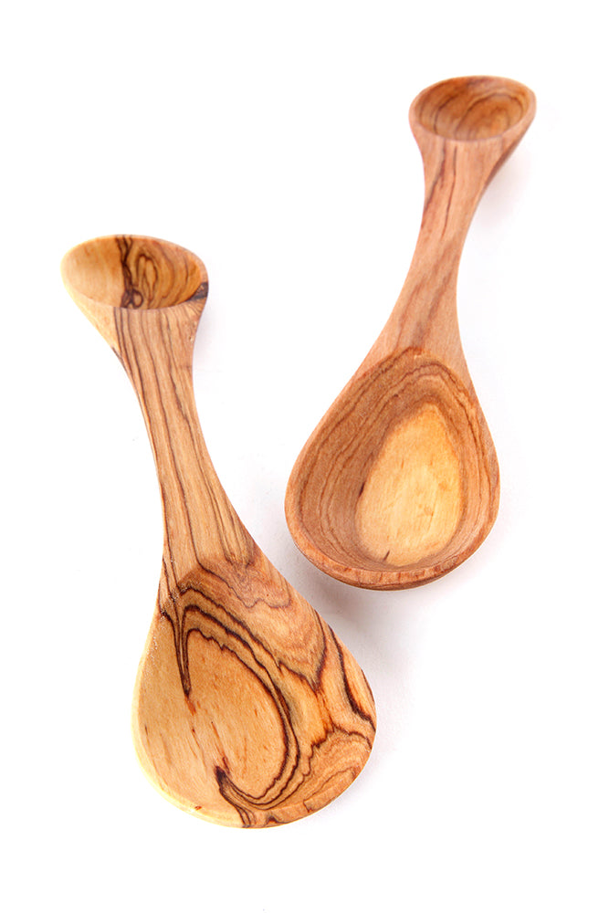 Wild Olive Wood Double Sided Spoon