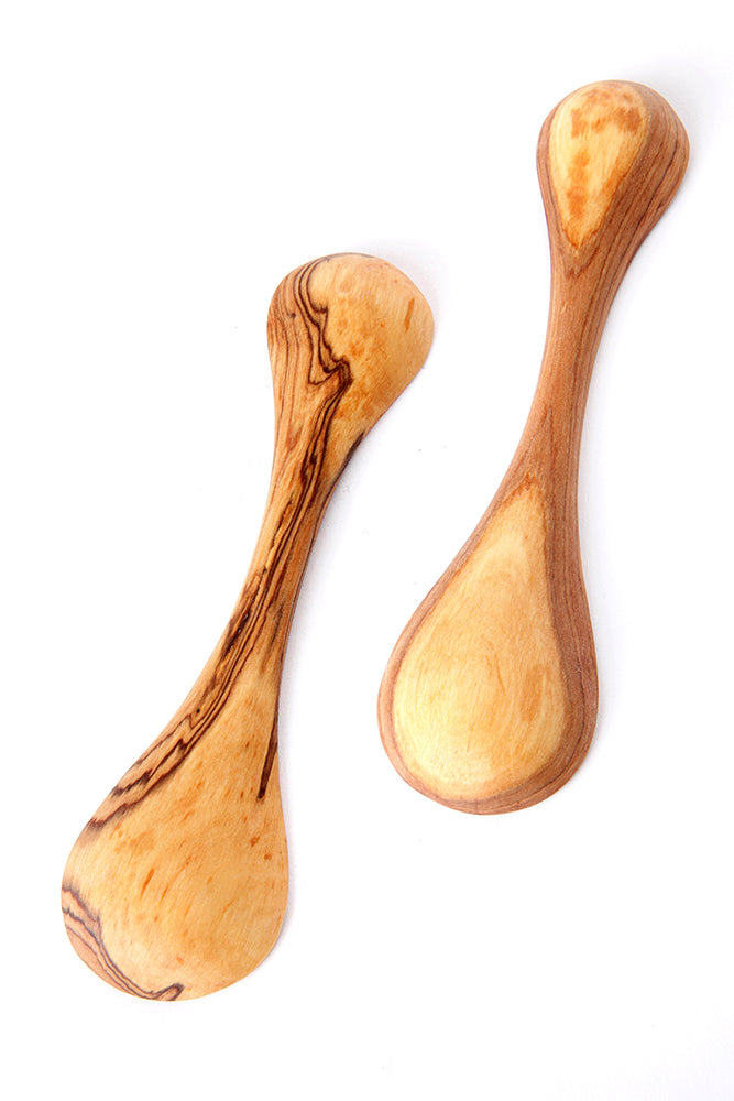 Wild Olive Wood Double Sided Spoon