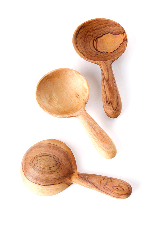 Wild Olive Wood Sweet Scoop