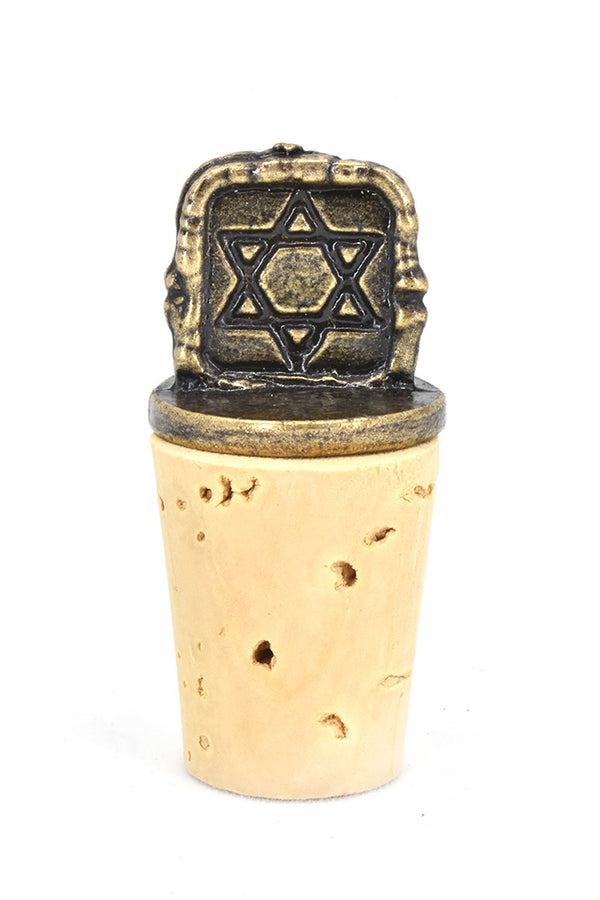 Star of David Wine Bottle Stopper