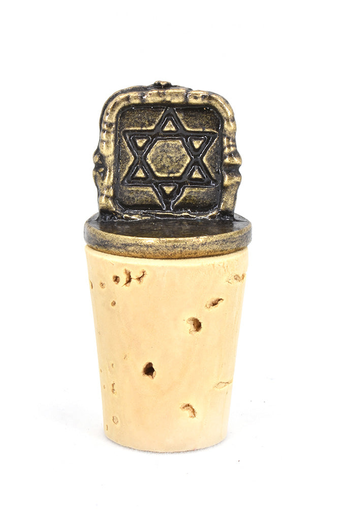 Star of David Wine Bottle Stopper