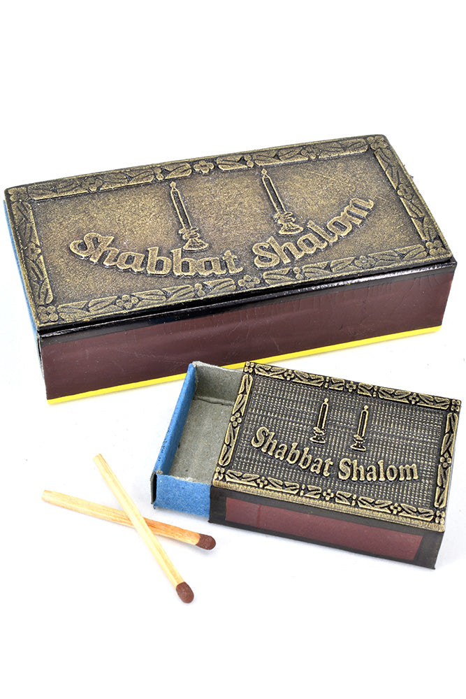 South African Shabbat Shalom Matchboxes