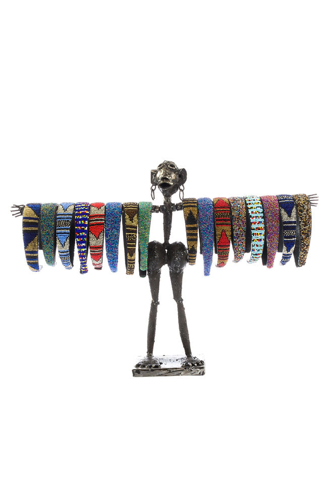 Kenyan Metal Mama Jewellery Displays