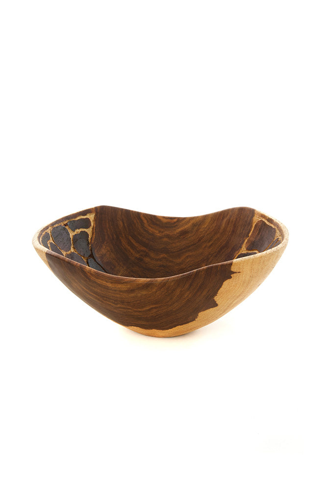 Wild Design Wooden Salad Bowls