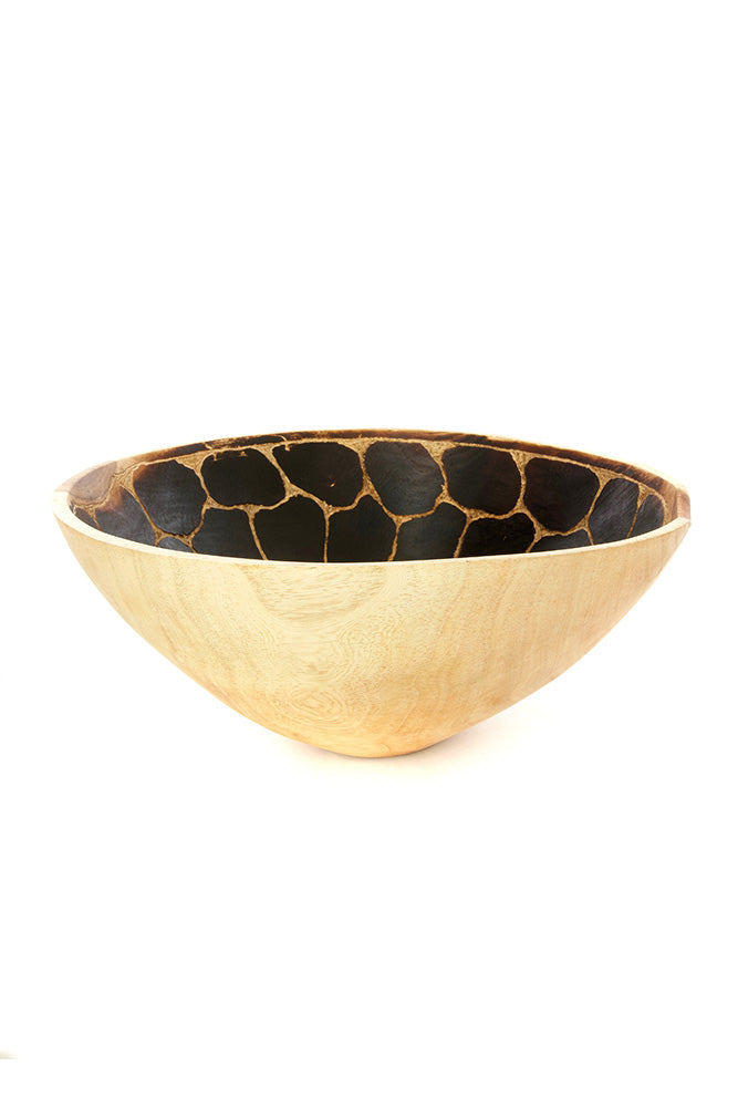 Wild Design Wooden Salad Bowls