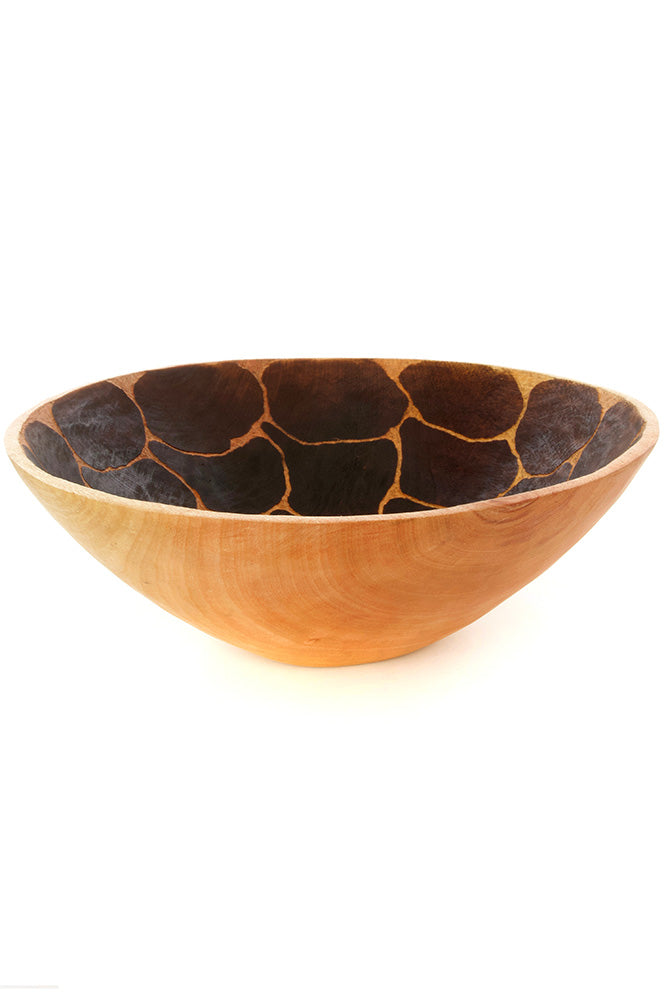 Wild Design Wooden Salad Bowls