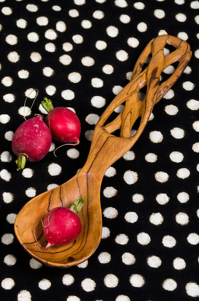 Olivewood Puzzle Spoon